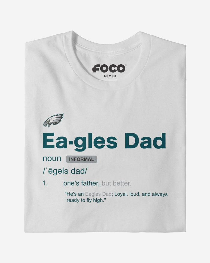 Philadelphia Eagles Dad Definition T-Shirt FOCO S - FOCO.com