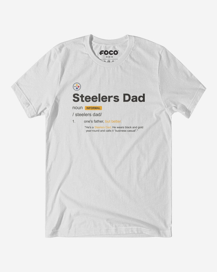 Pittsburgh Steelers Dad Definition T-Shirt FOCO S - FOCO.com