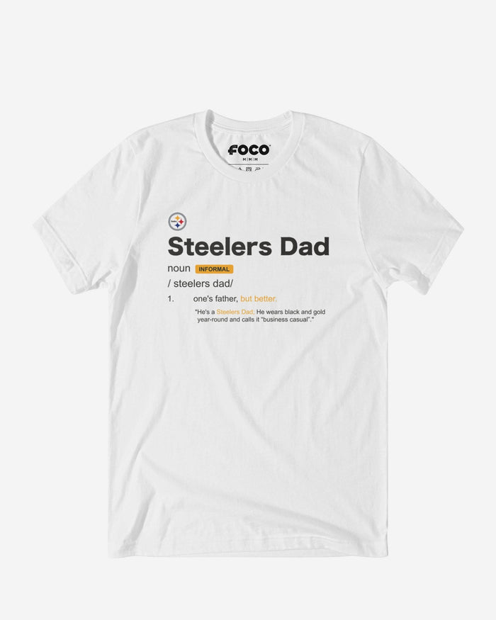 Pittsburgh Steelers Dad Definition T-Shirt FOCO S - FOCO.com