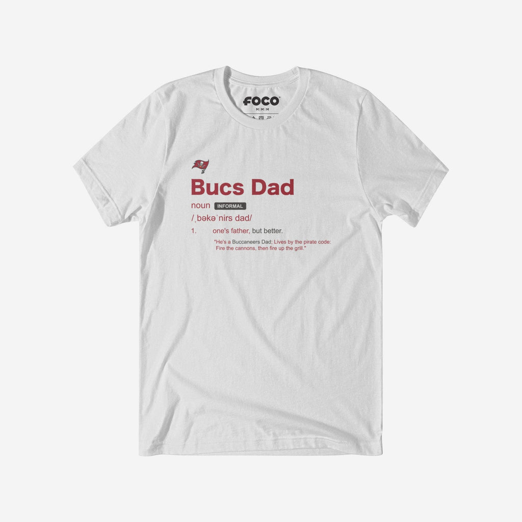 Tampa Bay Buccaneers Dad Definition T-Shirt FOCO S - FOCO.com