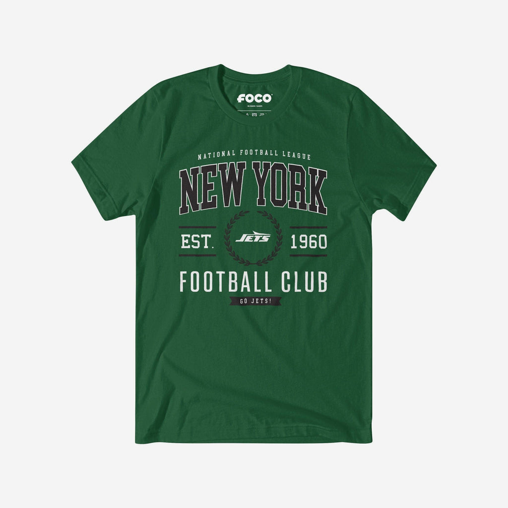 New York Jets Football Club T-Shirt FOCO Evergreen S - FOCO.com