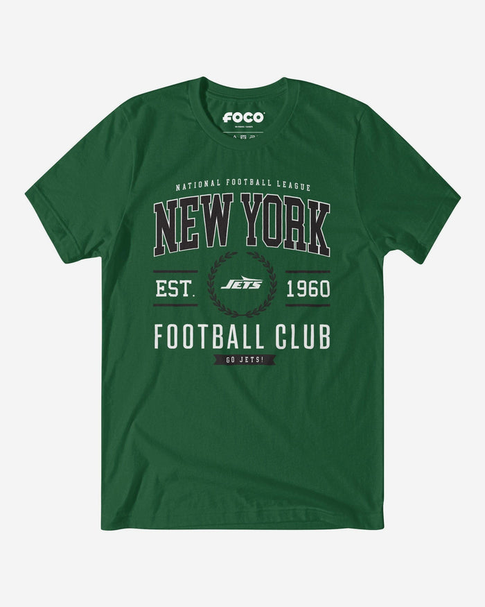 New York Jets Football Club T-Shirt FOCO Evergreen S - FOCO.com
