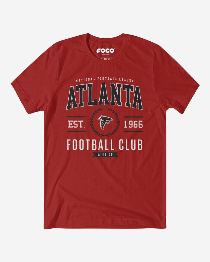 Atlanta Falcons Football Club T-Shirt FOCO Canvas Red S - FOCO.com