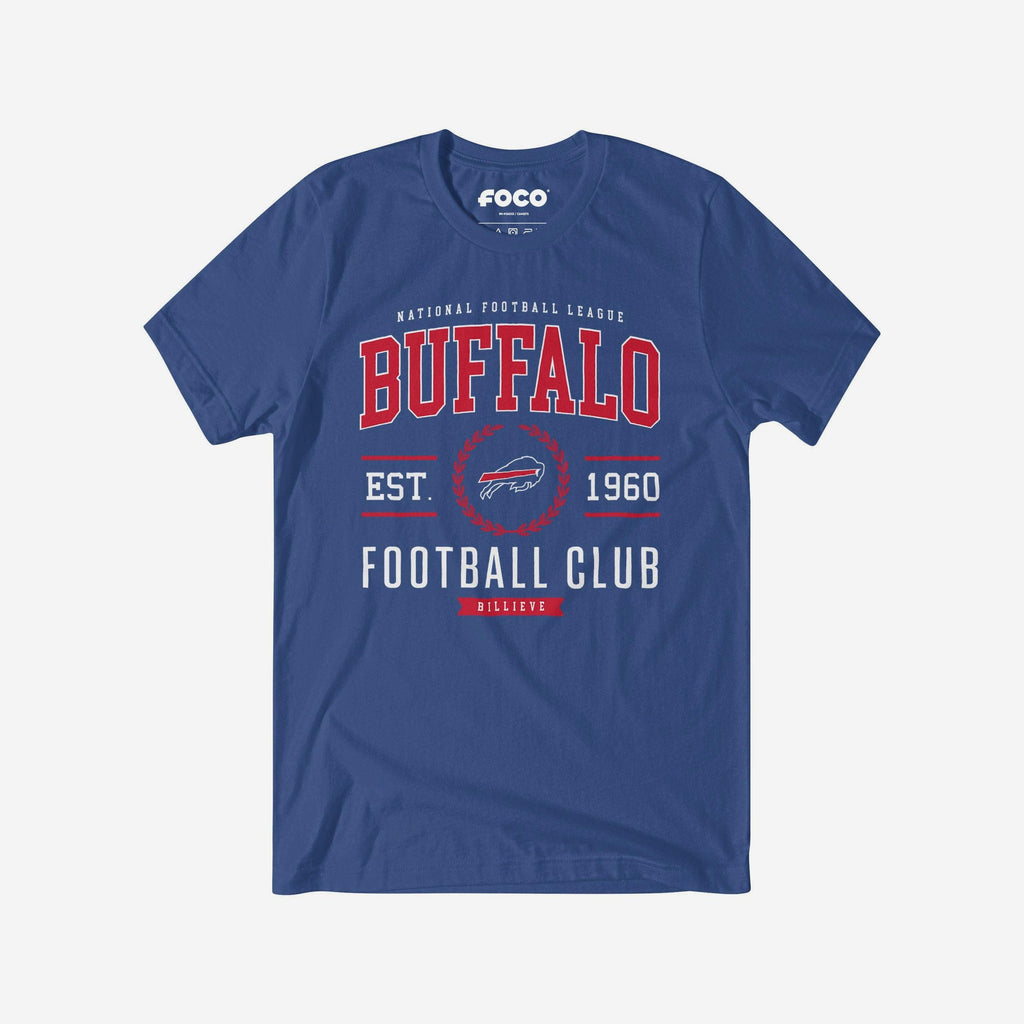 Buffalo Bills Football Club T-Shirt FOCO True Royal S - FOCO.com