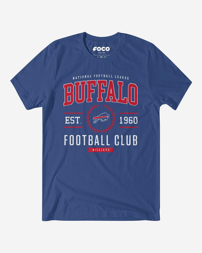 Buffalo Bills Football Club T-Shirt FOCO True Royal S - FOCO.com