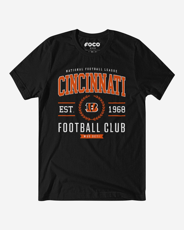 Cincinnati Bengals Football Club T-Shirt FOCO Black S - FOCO.com