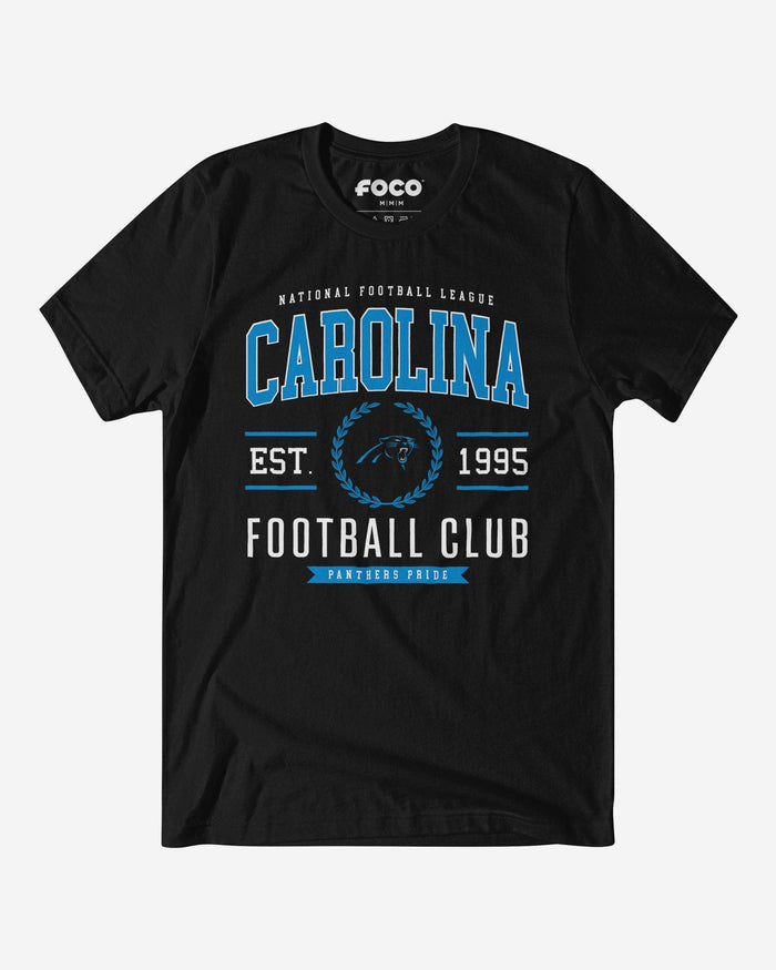 Carolina Panthers Football Club T-Shirt FOCO Black S - FOCO.com