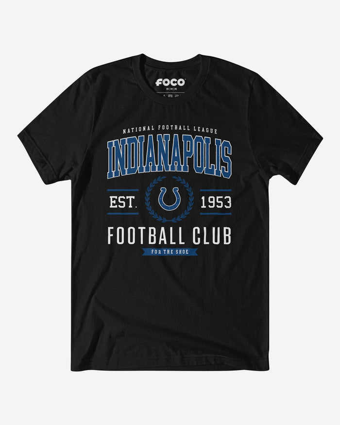 Indianapolis Colts Football Club T-Shirt FOCO Black S - FOCO.com