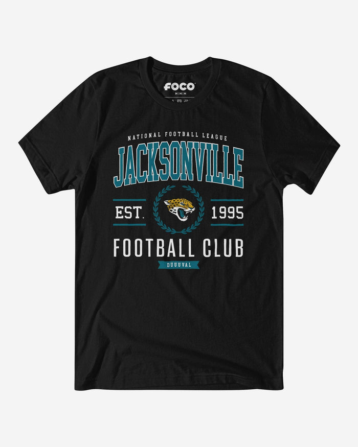 Jacksonville Jaguars Football Club T-Shirt FOCO Black S - FOCO.com