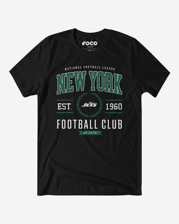 New York Jets Football Club T-Shirt FOCO Black S - FOCO.com