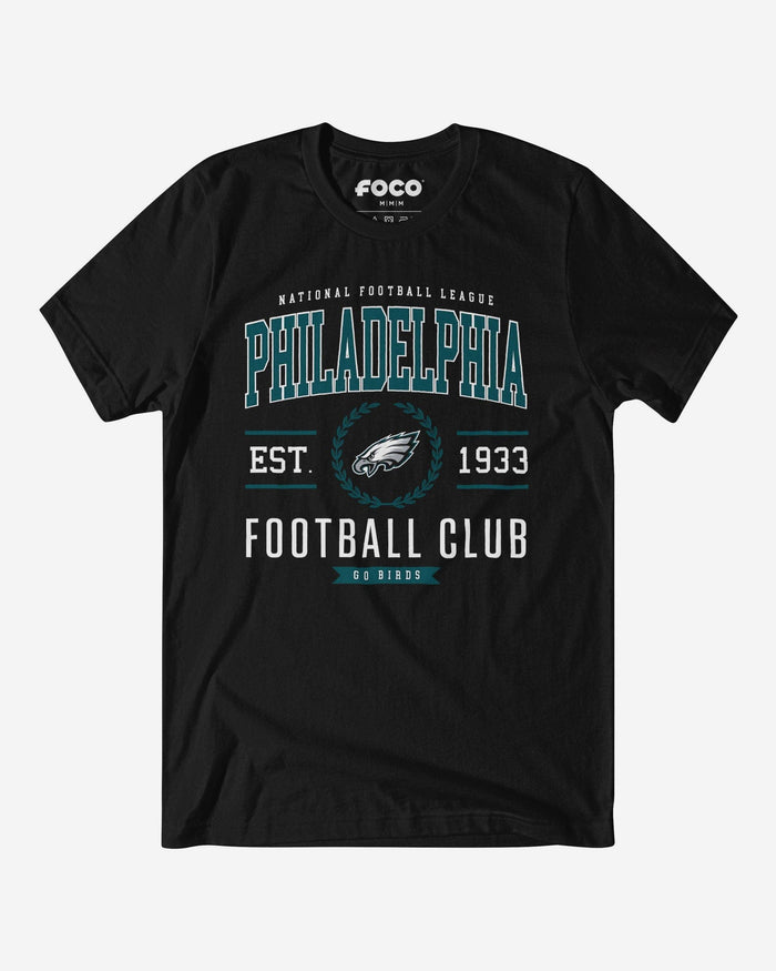 Philadelphia Eagles Football Club T-Shirt FOCO Black S - FOCO.com