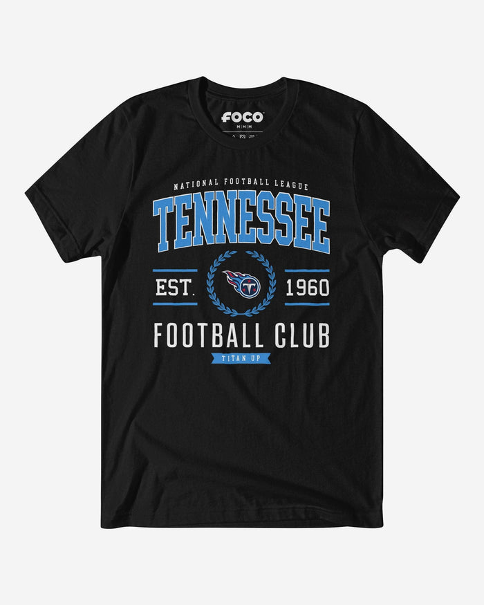 Tennessee Titans Football Club T-Shirt FOCO Black S - FOCO.com