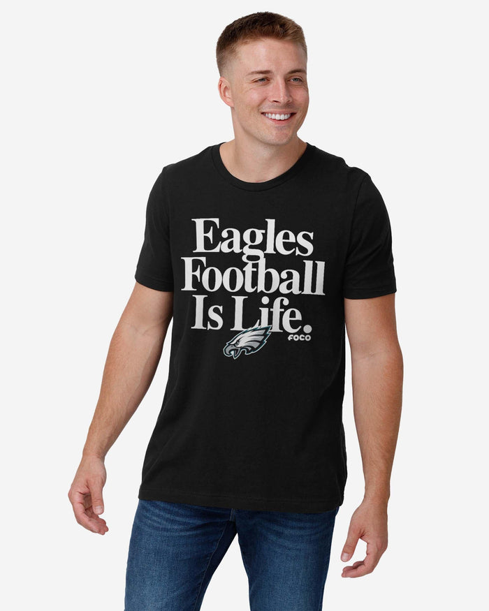 Philadelphia Eagles Football is Life T-Shirt FOCO - FOCO.com