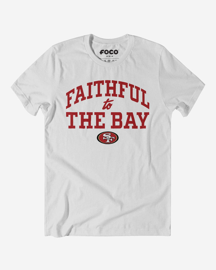 San Francisco 49ers Faithful To The Bay T-Shirt FOCO White S - FOCO.com