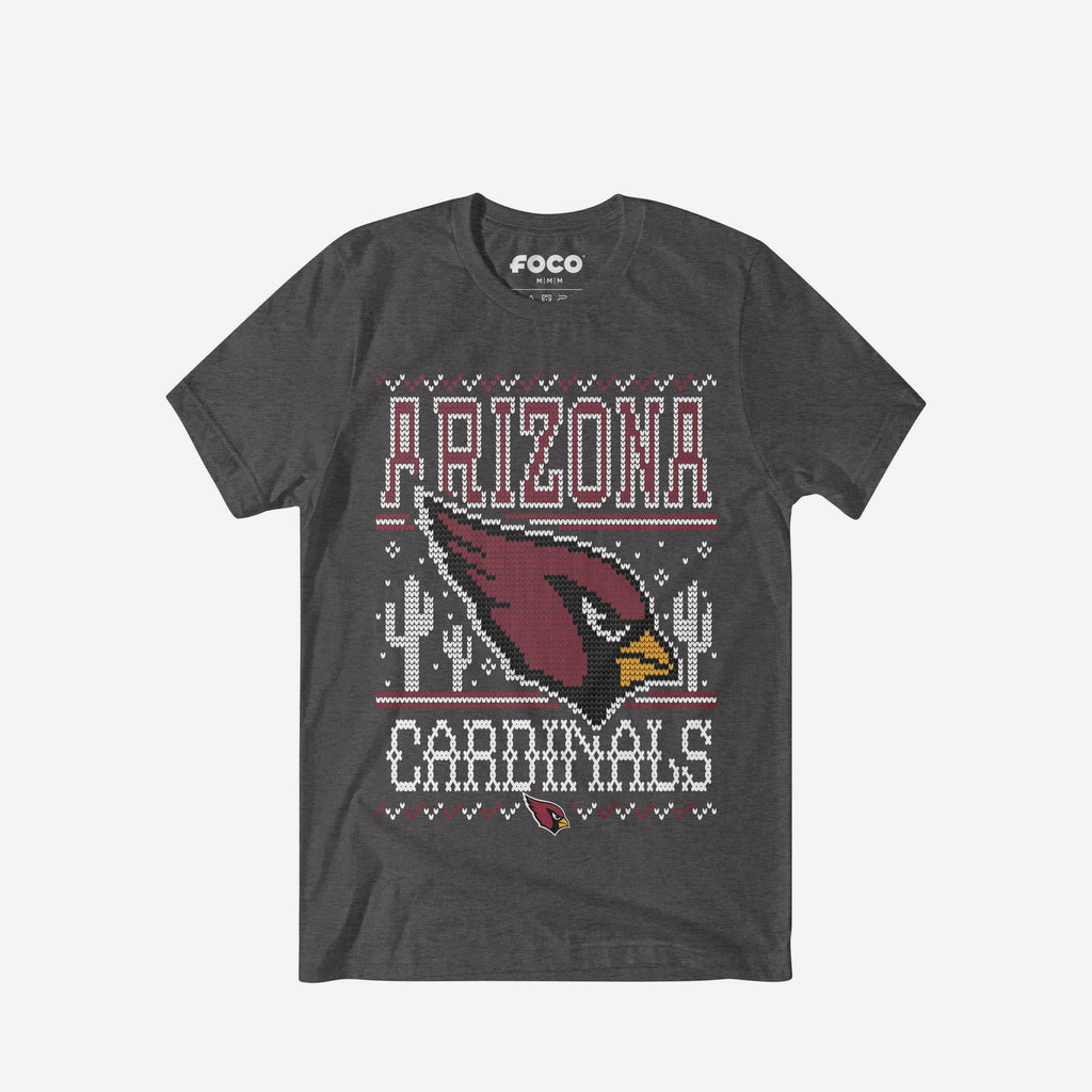 Arizona Cardinals Holiday T-Shirt FOCO S - FOCO.com