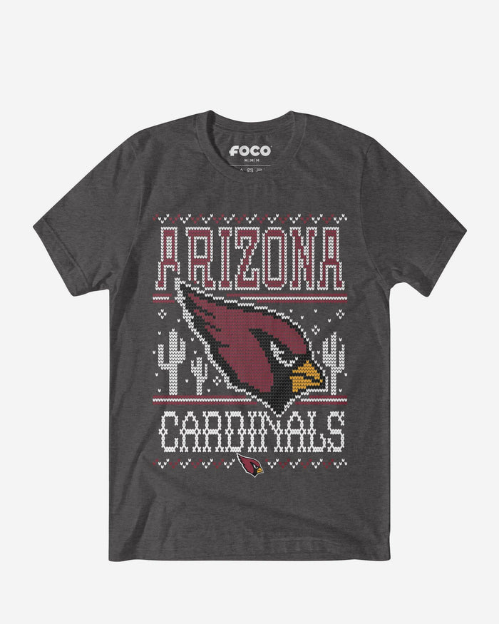 Arizona Cardinals Holiday T-Shirt FOCO S - FOCO.com