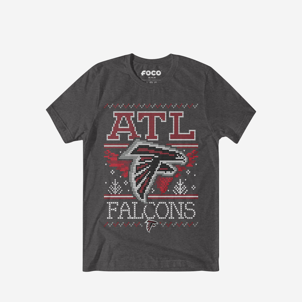 Atlanta Falcons Holiday T-Shirt FOCO S - FOCO.com