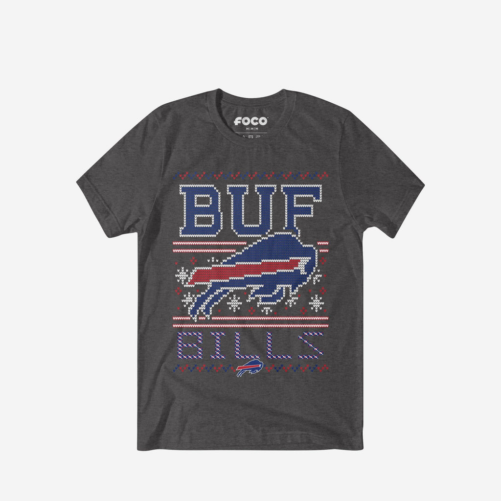 Buffalo Bills Holiday T-Shirt FOCO S - FOCO.com