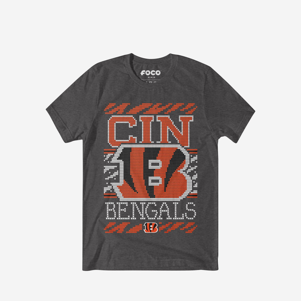 Cincinnati Bengals Holiday T-Shirt FOCO S - FOCO.com