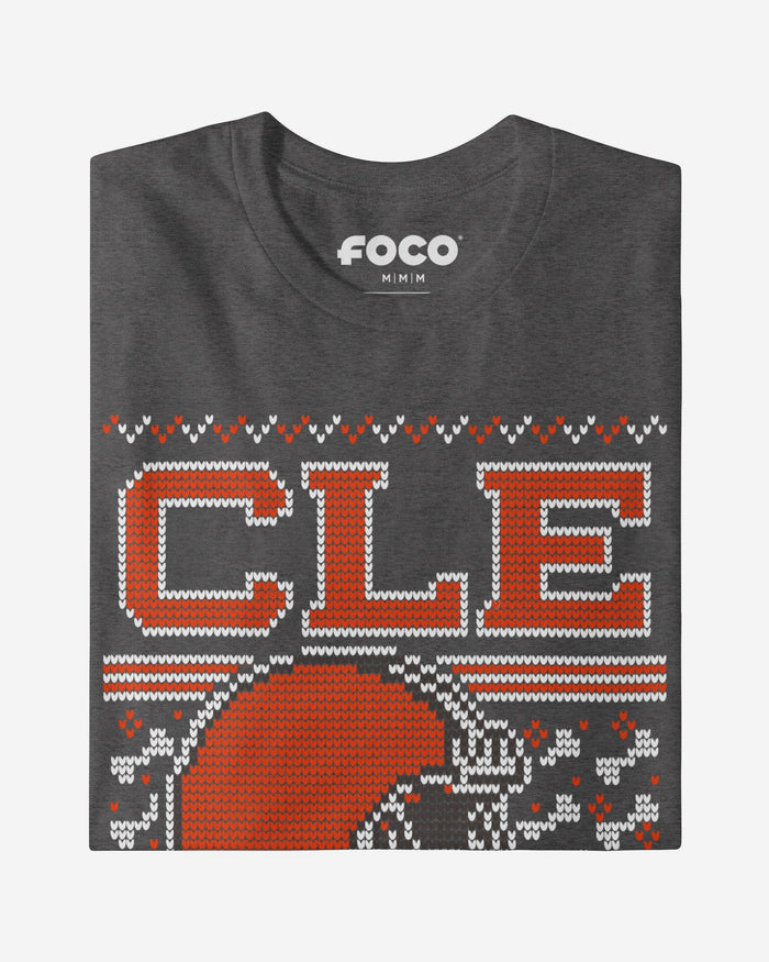 Cleveland Browns Holiday T-Shirt FOCO S - FOCO.com