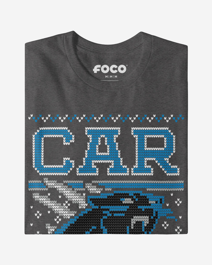 Carolina Panthers Holiday T-Shirt FOCO S - FOCO.com