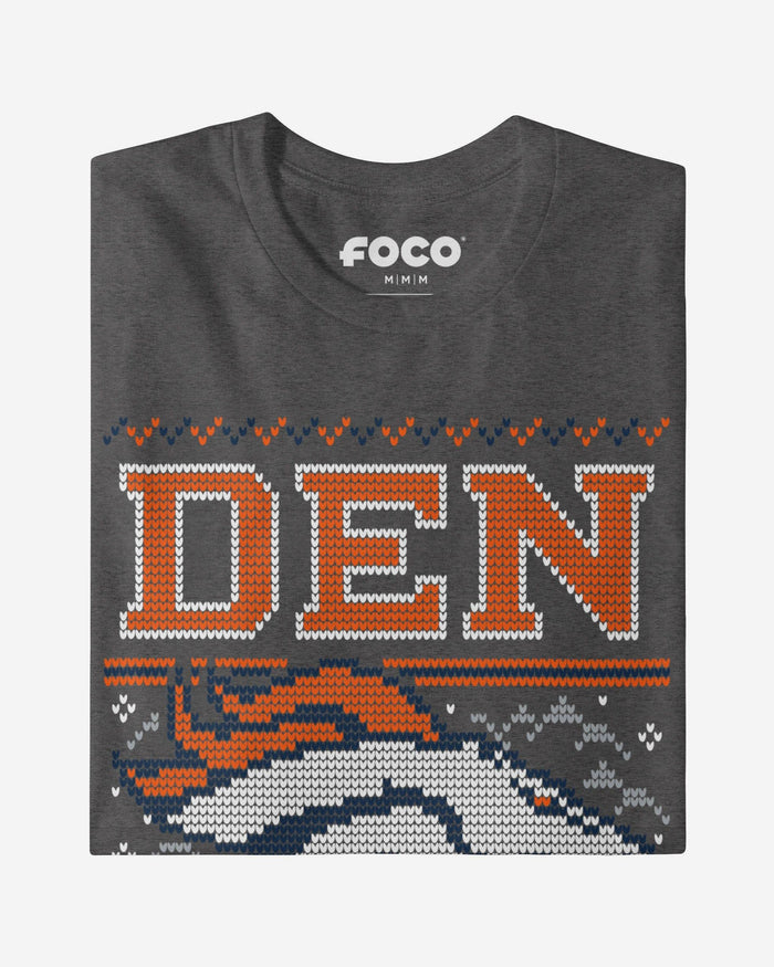 Denver Broncos Holiday T-Shirt FOCO S - FOCO.com