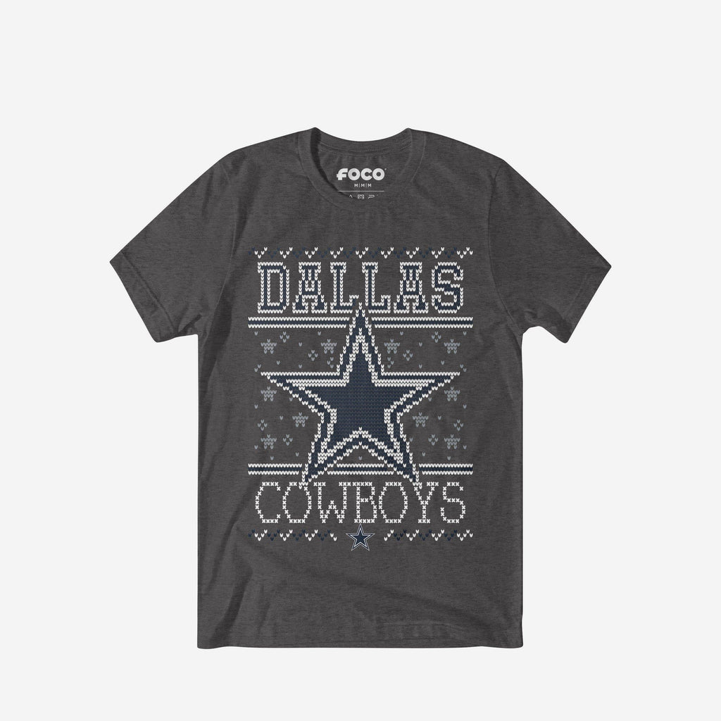 Dallas Cowboys Holiday T-Shirt FOCO S - FOCO.com