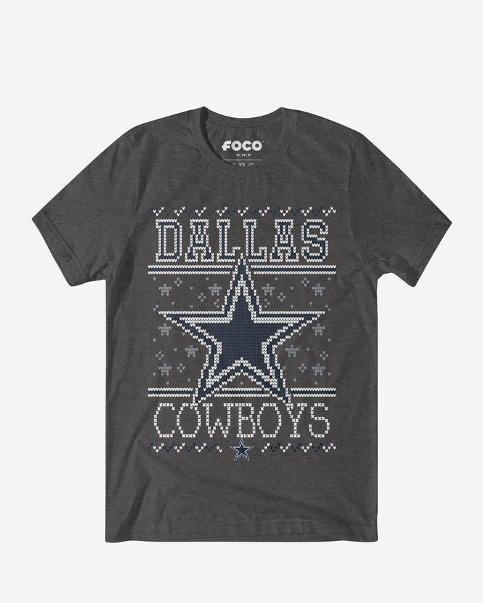 Dallas Cowboys Holiday T-Shirt FOCO S - FOCO.com