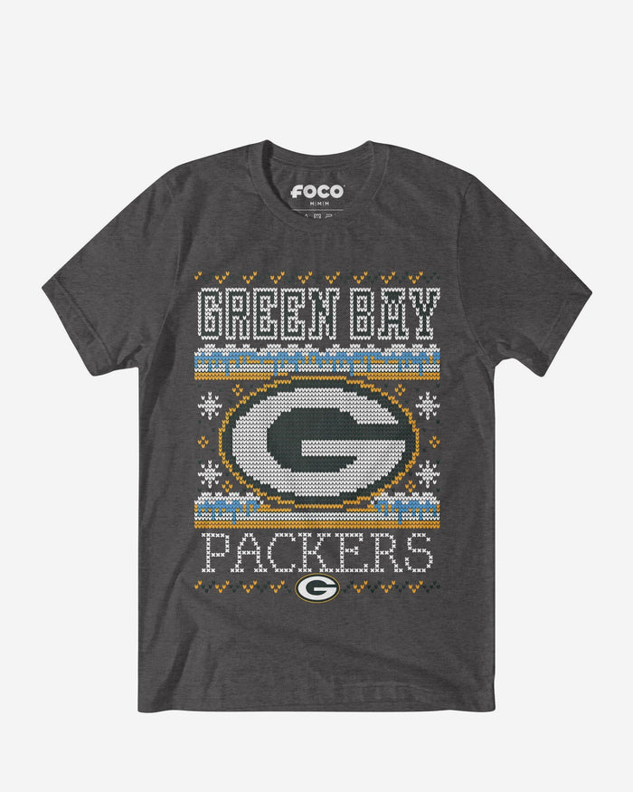 Green Bay Packers Holiday T-Shirt FOCO S - FOCO.com