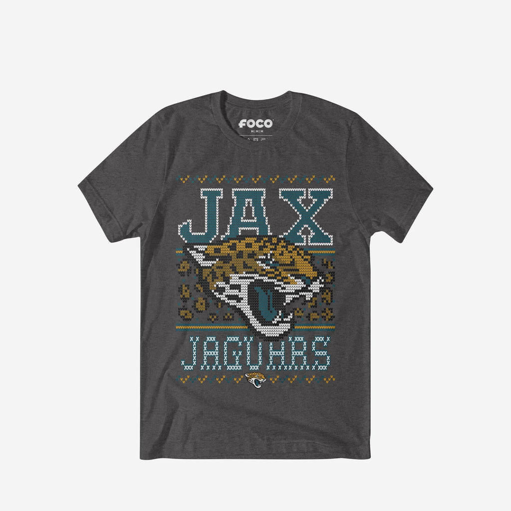 Jacksonville Jaguars Holiday T-Shirt FOCO S - FOCO.com
