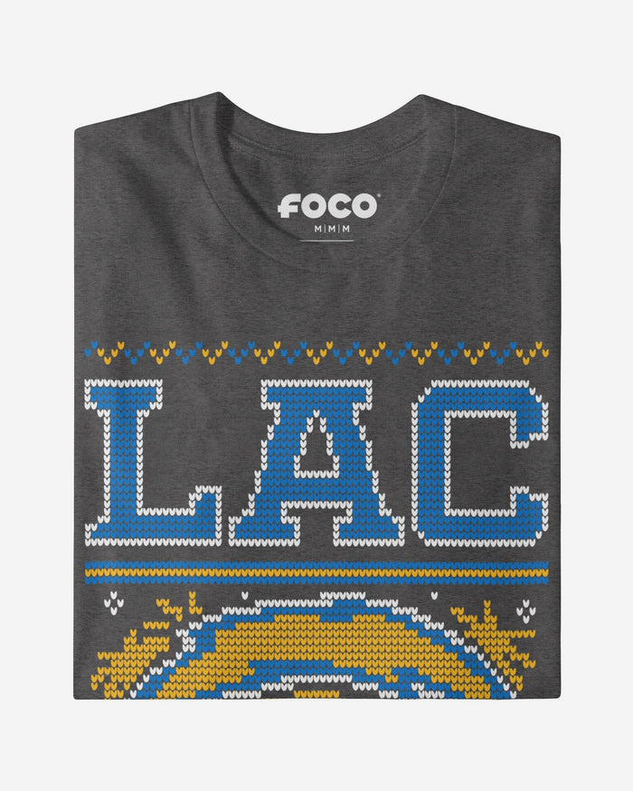 Los Angeles Chargers Holiday T-Shirt FOCO S - FOCO.com