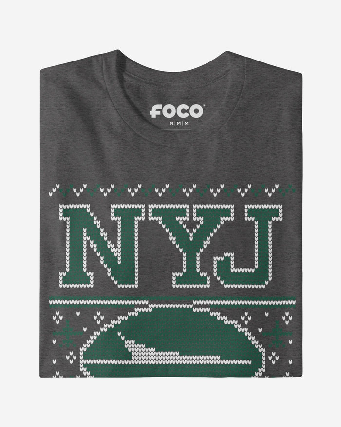 New York Jets Holiday T-Shirt FOCO S - FOCO.com