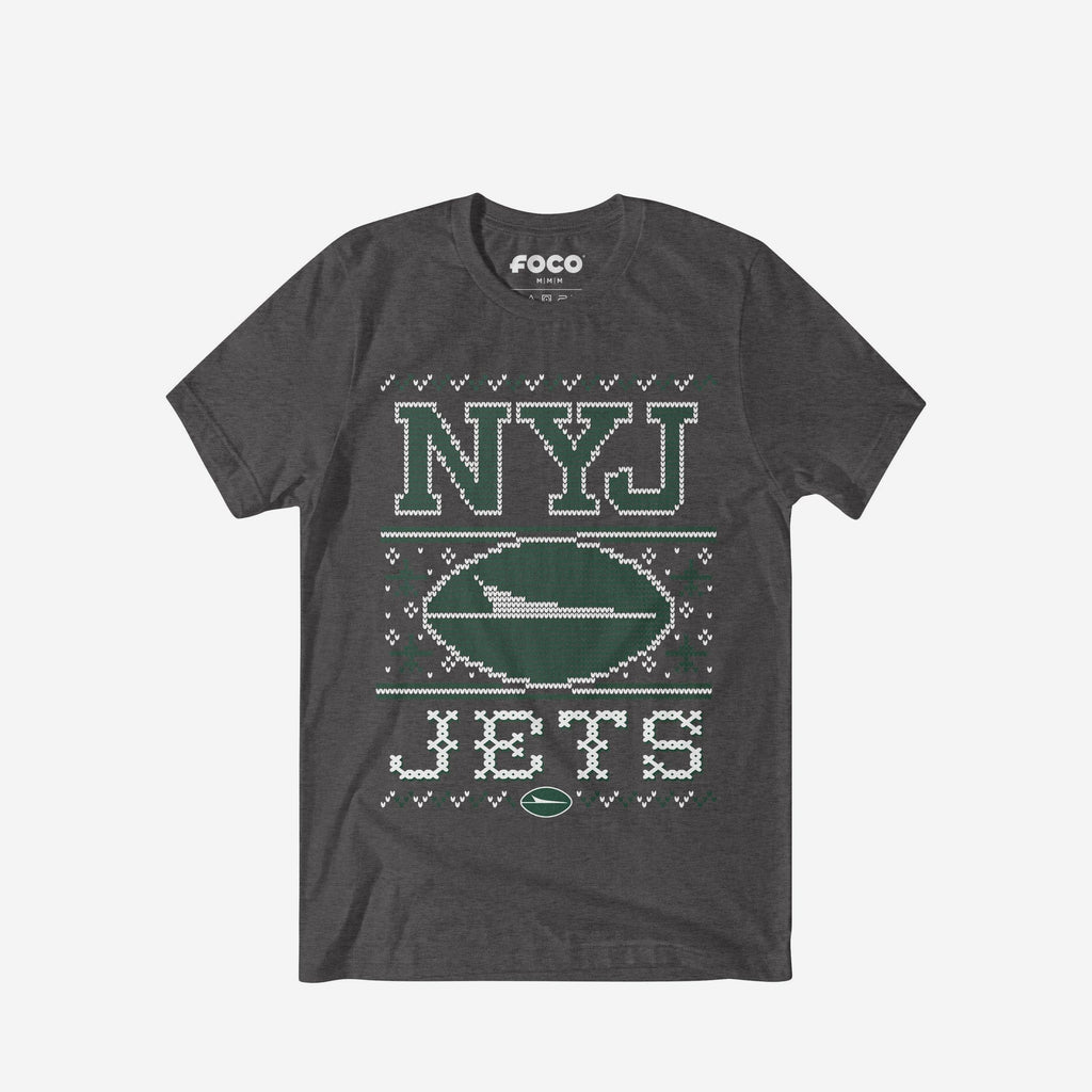 New York Jets Holiday T-Shirt FOCO S - FOCO.com