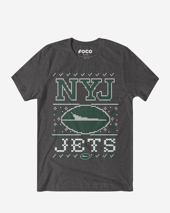 New York Jets Holiday T-Shirt FOCO S - FOCO.com