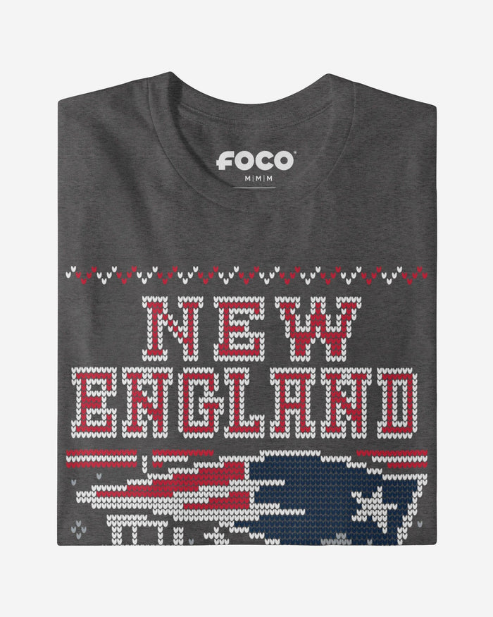 New England Patriots Holiday T-Shirt FOCO S - FOCO.com