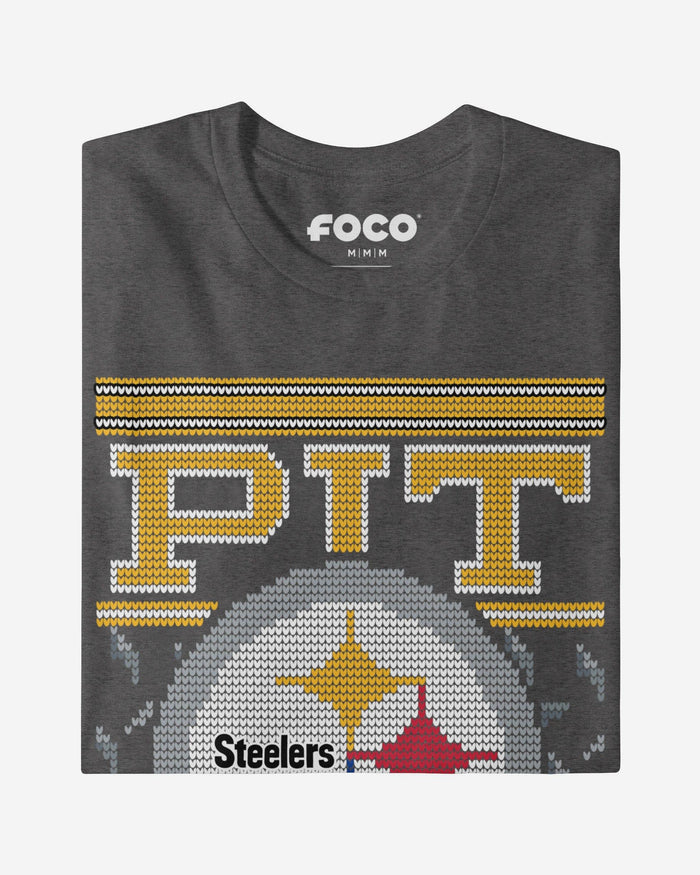 Pittsburgh Steelers Holiday T-Shirt FOCO S - FOCO.com