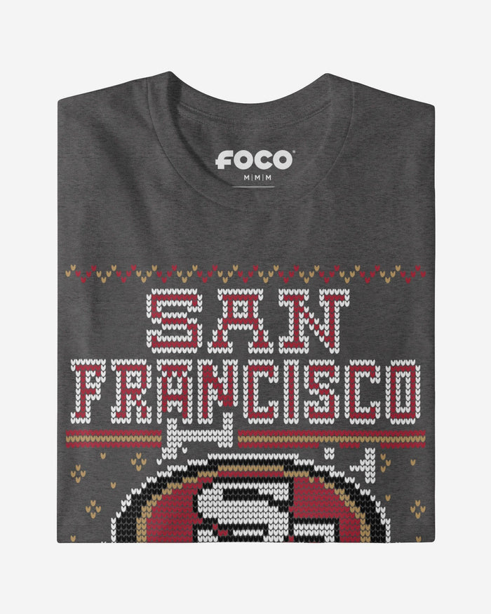 San Francisco 49ers Holiday T-Shirt FOCO S - FOCO.com