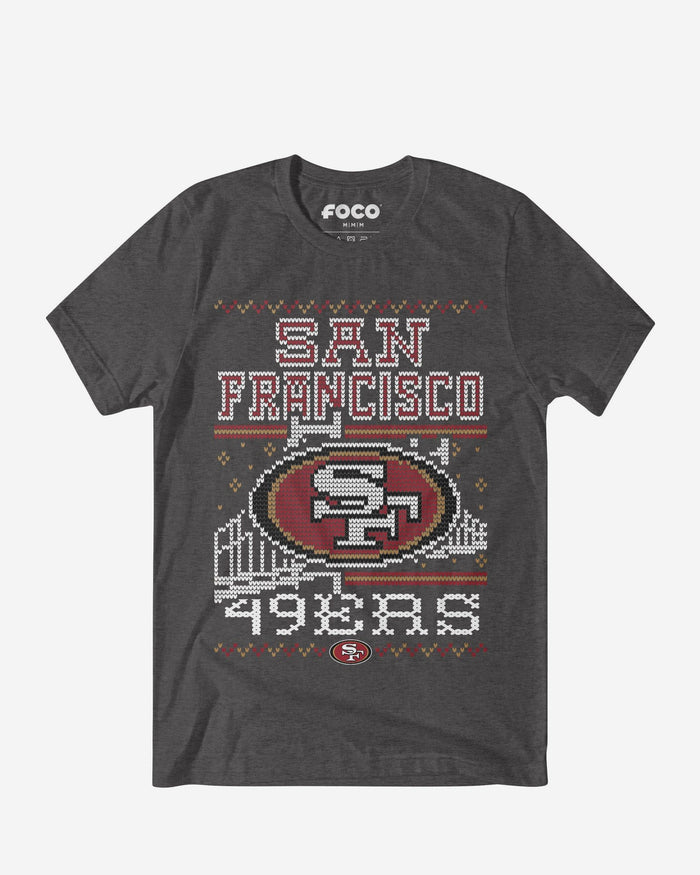 San Francisco 49ers Holiday T-Shirt FOCO S - FOCO.com