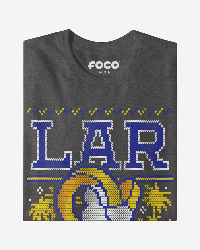 Los Angeles Rams Holiday T-Shirt FOCO S - FOCO.com