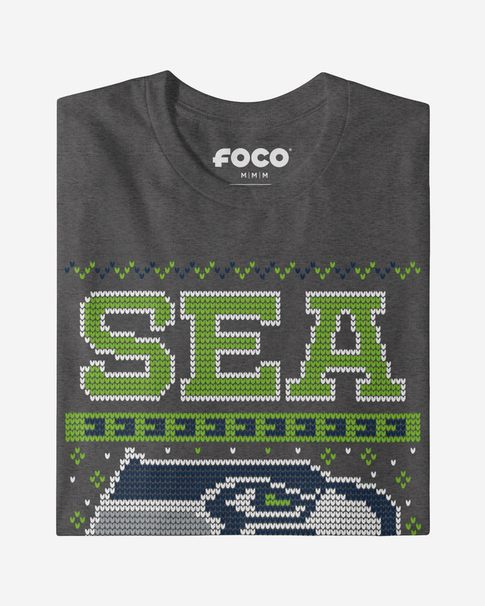 Seattle Seahawks Holiday T-Shirt FOCO S - FOCO.com