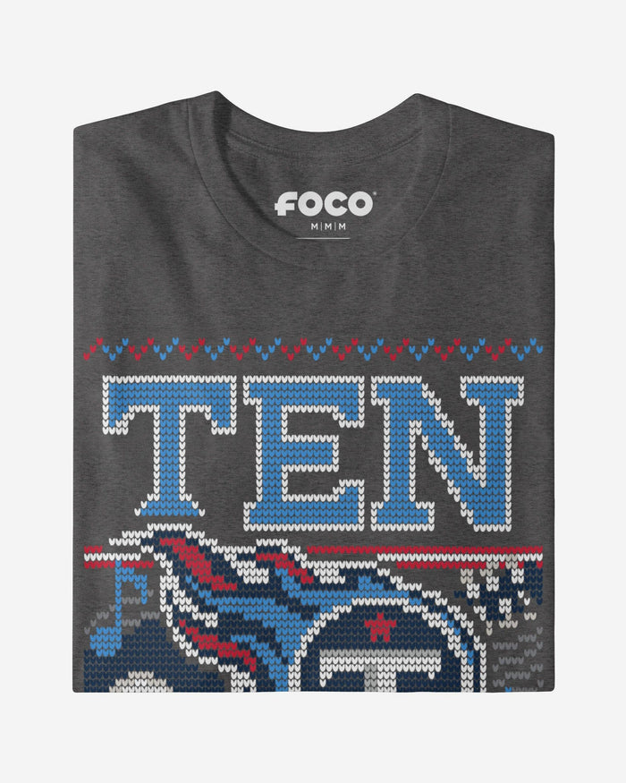 Tennessee Titans Holiday T-Shirt FOCO S - FOCO.com