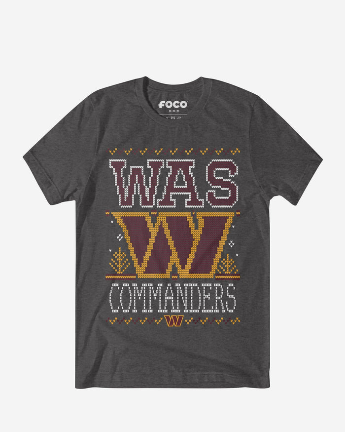 Washington Commanders Holiday T-Shirt FOCO S - FOCO.com