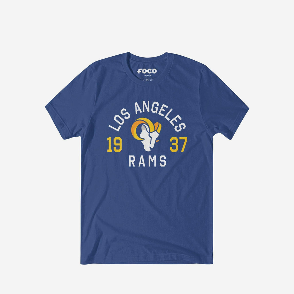 Los Angeles Rams Heritage Print T-Shirt FOCO