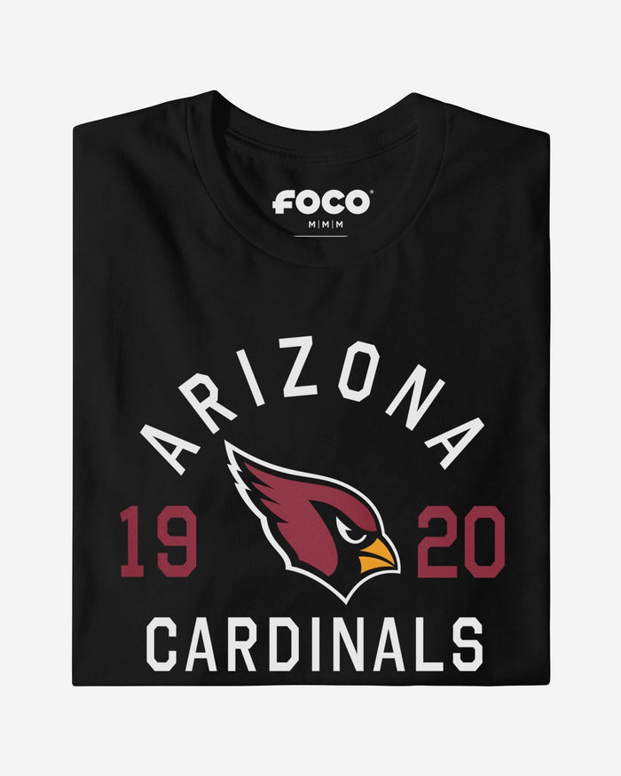 Arizona Cardinals Heritage Print T-Shirt FOCO Cardinal S - FOCO.com