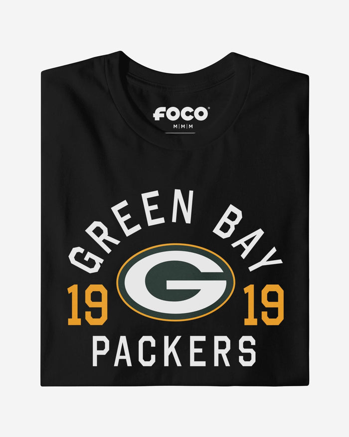 Green Bay Packers Heritage Print T-Shirt FOCO Forest S - FOCO.com