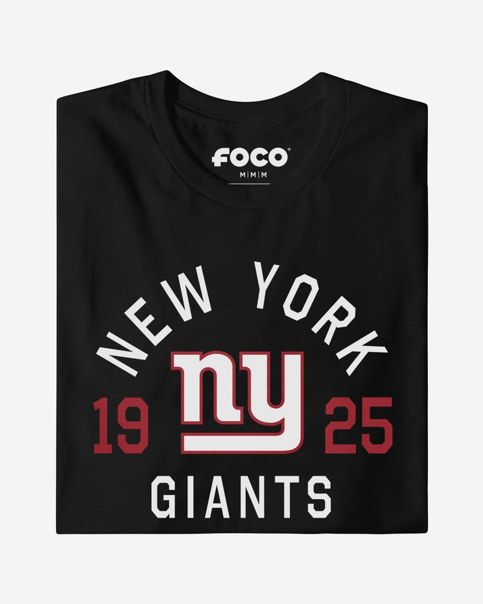 New York Giants Heritage Print T-Shirt FOCO True Royal S - FOCO.com