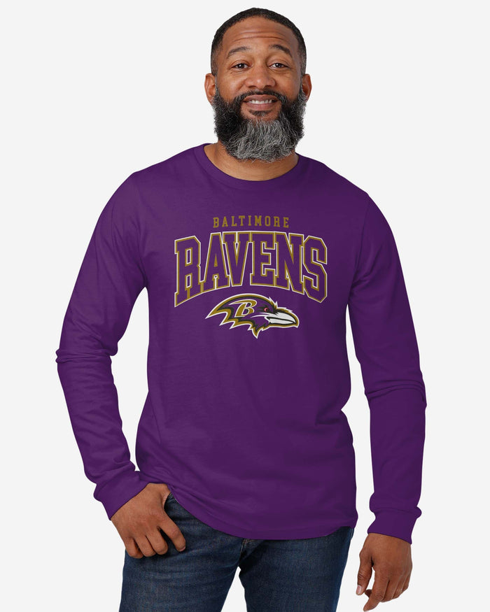 Baltimore Ravens Classic Logo Long Sleeve T-Shirt FOCO - FOCO.com