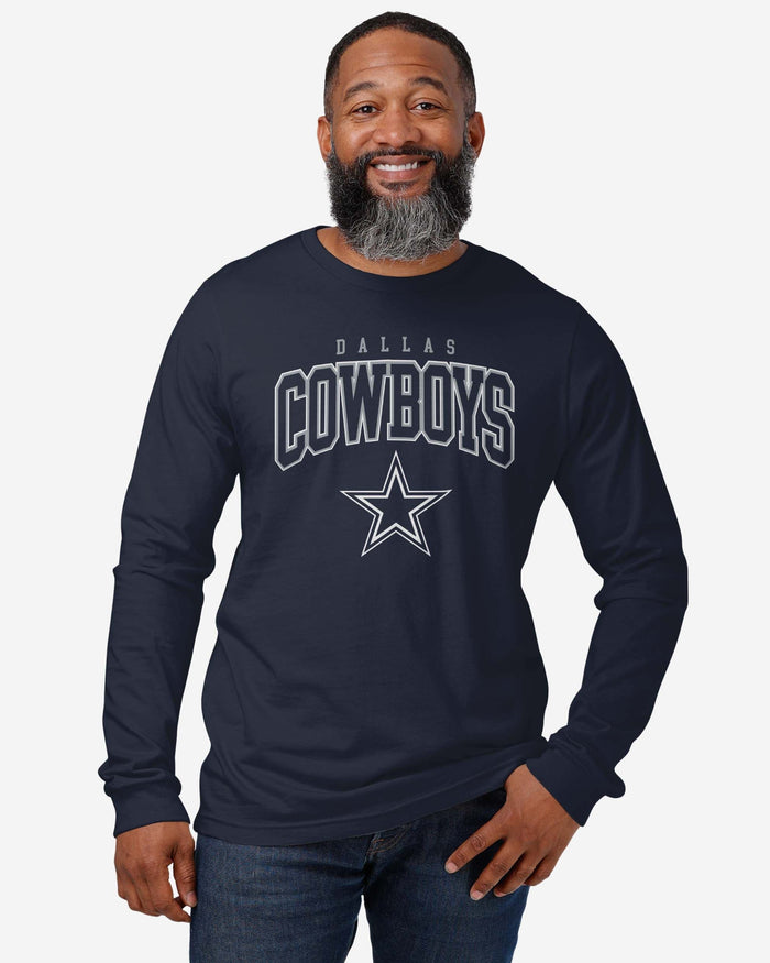 Dallas Cowboys Classic Logo Long Sleeve T-Shirt FOCO - FOCO.com