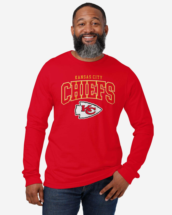 Kansas City Chiefs Classic Logo Long Sleeve T-Shirt FOCO - FOCO.com