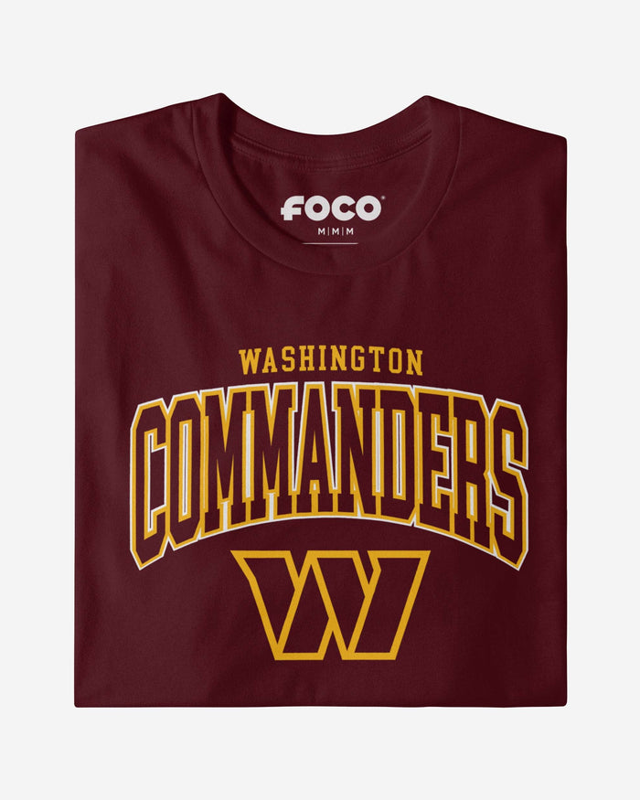 Washington Commanders Classic Logo Long Sleeve T-Shirt FOCO - FOCO.com